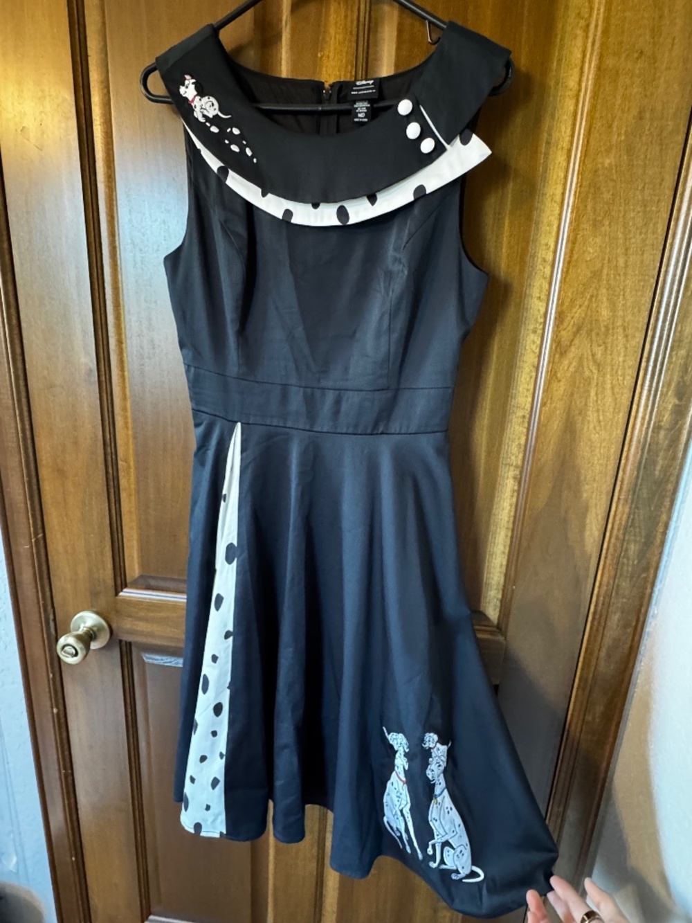 Her Universe Disney 101 Dalmatians Polka Dot Retro Dress - Picture 2 of 4
